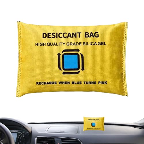 Bolsas Absorbentes De Husmedad - Bolsas Deshumidificadoras Reutilizables Portátiles De 500 G, Herramienta De Control Automático De Hmedad | Eliminación De Olores Húmedos Para Armario, Sótano, RV, Barc