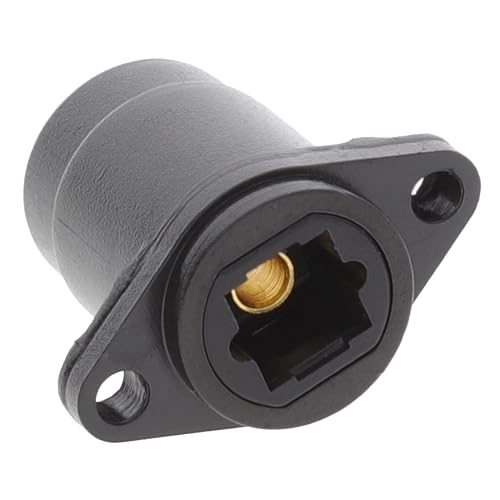 kenable Optique TOSlink Mur Plaque Murale Panneau Montage Femelle Vers Femelle adaptateur