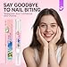 Nail Biting Prevention Pen: Gelike EC Stop Biting & Finger Sucking Treatment - Organic Fast-Drying Waterproof Solution - Bitter Taste Deterrent