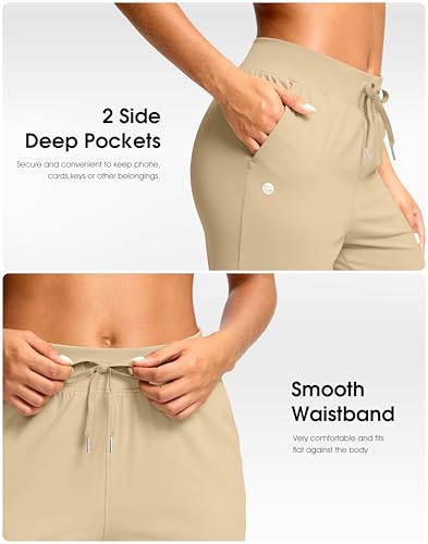 Image of G Gradual Petite Pants for Women 24 inch /26 inch Ankle Pants with 2 Pockets