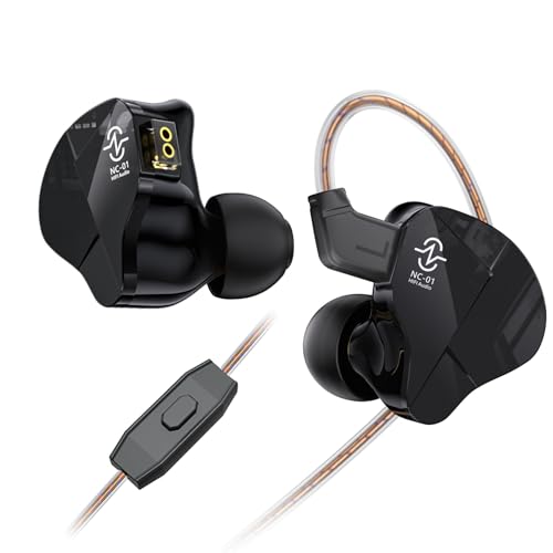 CCZ NC01 Gospel Gaming Earbuds, Stereo Sound in Ear Monitor Headp...