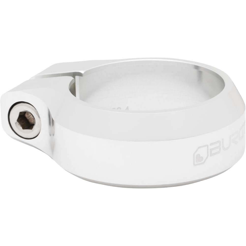 Burgtec Seat Clamp 36.4mm Rhodium Silver