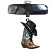 Wisiorek lusterka wstecznego samochodu, Spersonalizowane ozdoby do butów i czapek kowbojskich, Arcylic Hangings Akcesoria samochodowe do lusterek wstecznych, Sling Design Cowboy Boots and Hats Yahuan