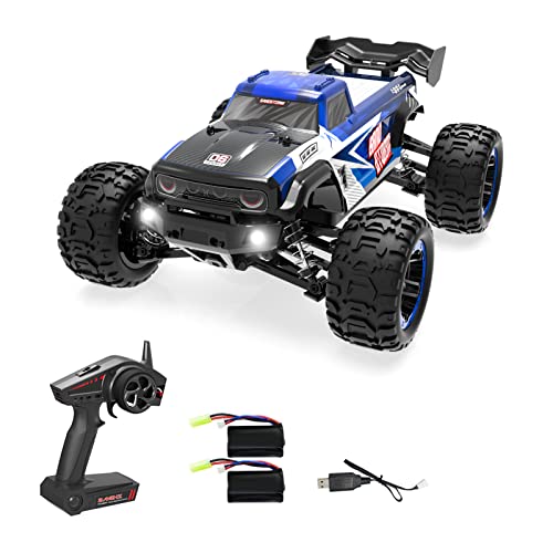Voiture Télécommandée 4WD Walmeck : Monster Truck Tout-Terrain 40 Km/h avec 2 Batteries