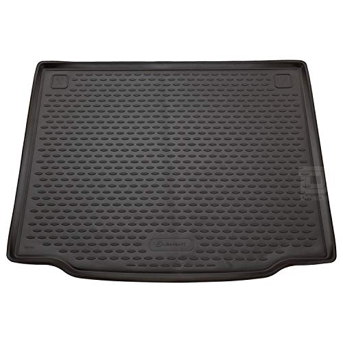 Novline MAT263 Kofferbakmat van rubber, op maat gemaakt, zwart