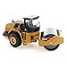 Gemini&Genius Road Roller Truck Toy for Kids, 1/50 Large Grader Construction Vehicle Road Planer Vehicle Toy, Asphalt Drum Compactor Alloy Model Toy Collection, Play or Display for Kids