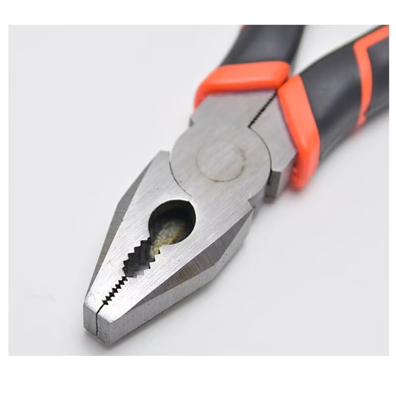 1Pcs Chromium Alloy Steel YTH-2118 Flat Nose Pliers 8-inch Electrical Steel Wire Vise Pliers