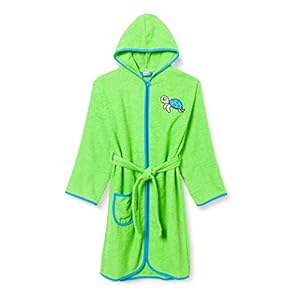 Playshoes Frottee-Bademantel Schildkröte jongens Badjas
