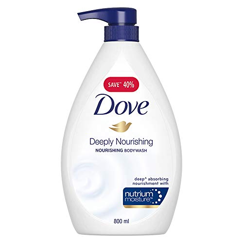 Image of Dove Deeply Nourishing Body Wash, 800 ml & Pears Naturale Nourishing Coconut Water Bodywash, 250 ml