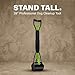 28“pooper scooper,dog pooper scooper,pooper scooper for large dogs,Folding Dog Poop Scooper, No-Bend Cleanup,with Durable Spring & Premium Material, Works on Grass/Dirt/Gravel & More Surfaces (Green)