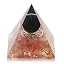 Obsidian-strawberry Quartz