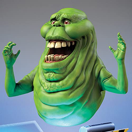 The Bradford Exchange Ghostbusters Levitating Slimer Ghost Trap Featuring Realistic Detailing to Recreate The Ghost's Blobby Form, Huge Mouth and Bloodshot Eyes (Green)