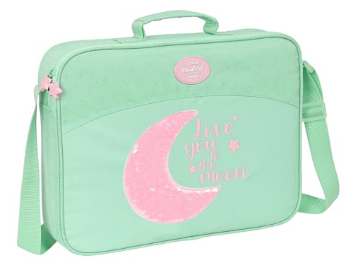 Safta M385a-642340385, Cartera Extraescolares Unisex niños, Verde, Estándar