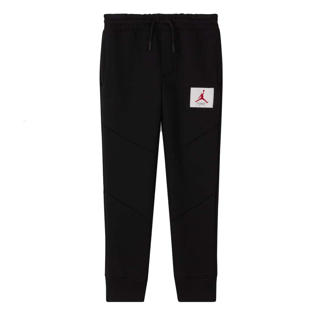 Nike Air Jordan Flight Essentials Fleece Pant (4, Black)