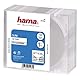 Hama Leere CD-Hüllen (Packung mit 10 transparenten CD-Boxen)