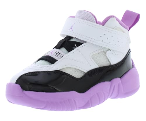 Jordan Baby Boy's Jumpman Two Trey (Infant/Toddler) White/Black/Barely Grape/Rush Fuchsia 5 Toddler M