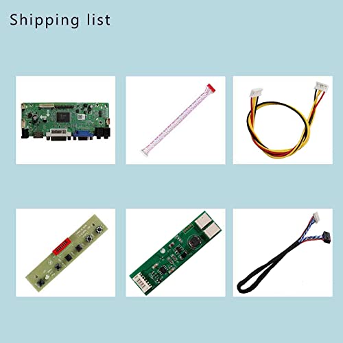 Image of VSDISPLAY DVI VGA Controller Board Work for 14.9'' 1280x390 LTA149B780F LCD