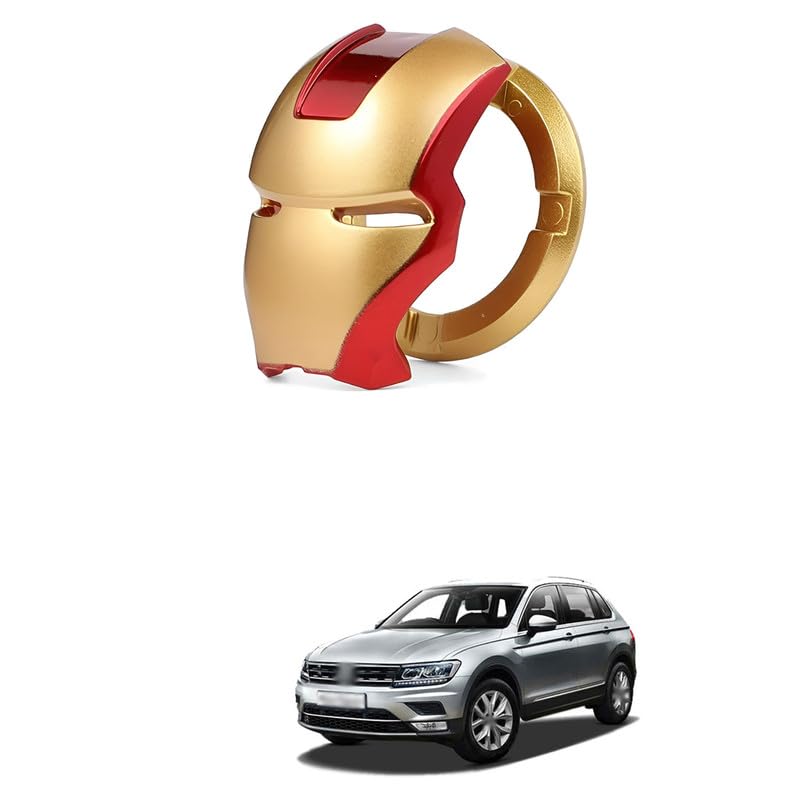 Protective Car Start Stop Button Cover - Open Close Ignition Cap for Bike and Car -Decorative Car Push Start Button Cover- Auto Accessories for Car Interior Comfortable With Vir-tus