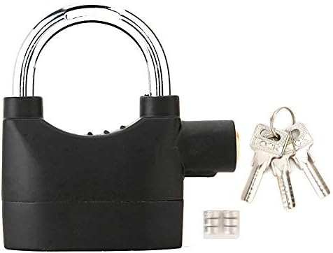 Alarmed Anti Theft Padlock, Aluminum Alloy Anti Theft Security Pa...