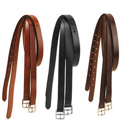 Tory English Stirrup Leathers, 1 Inch (Havana Brown, 54
