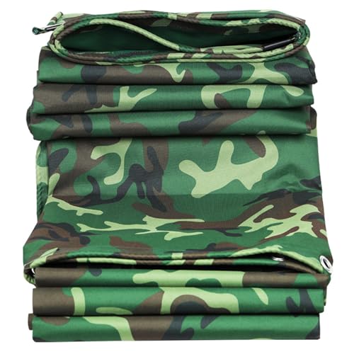 Green Camouflage Tarpaulin Waterproof Heavy Duty 1x1.5m 1x2m 1.2x1.5m 1.5x1.8m 1.8x2.4m 2x3m 3x4m Thick Tarp Cover For Outdoor Furniture Caravan Car(1.2x3m - View #3