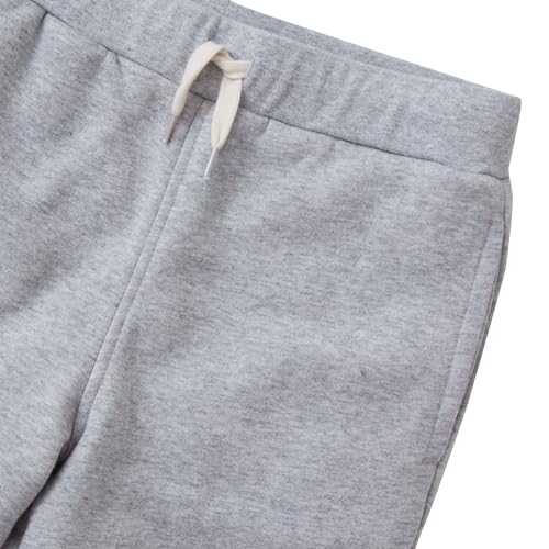 Lands' End Kids Sherpa Fleece Lined Jogger Sweatpants Heather Gray Kids X-Small3