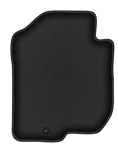 Tapis conducteur Premium Kia Carens III en velours polyamide haute densité