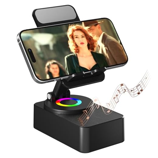 Bluetooth Speaker with Phone Stand