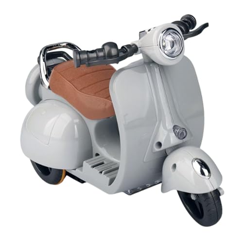Vitsrisea Motocicleta de juguete para muñecas - Motocicleta de acrobacias para niños con luz y sonido | Juguete eléctrico giratorio de 360°, moto de juguete para figuras de acción, juego creativo para