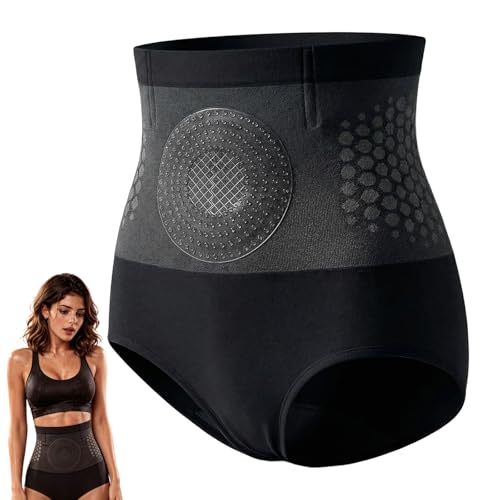 ATTDX PAURAJU 4-In-1 Shorts Underwear Suitable For Yoga Firming And Shaping (L(140 lbs-180 lbs) Black)