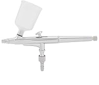 Vista 5 de Kit de aerógrafo de doble acción, pistola de pintura de gran capacidad de 0.020 in para arte de pasteles de uñas, cuerpo (0.020 in)