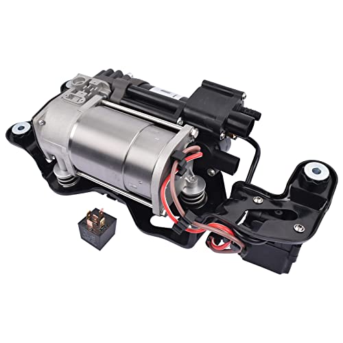 Compresor de suspensión neumática con bloque de válvula 37206850555 37206875177 - Compatible con X5 F15 F85 2013-2018 X6 F16 F86 2014-2018 Huiruhy