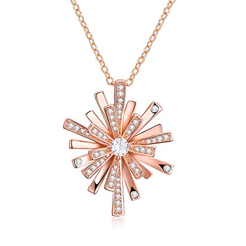 Collier de Noël avec motif flocon de neige, le cadeau de bijoux idéal pour elle