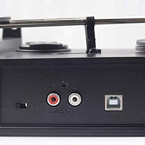Gramophone Mini Tourne-Disque rétro avec pour enregistrements Mini Gramophone prenant en Charge la Lecture Bluetooth… - Les Beatles, Paul McCartney, John Lennon, RIngo Starr, George Harrison Gramophone Mini Tourne-Disque rétro avec pour enregistrements Mini Gramophone prenant en Charge la Lecture Bluetooth… – Image 5