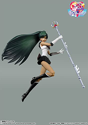 Image of TAMASHII NATIONS - Pretty Guardian Sailor Moon R- Sailor Pluto -Animation Color Edition-, Bandai Spirits S.H.Figuarts Action Figure