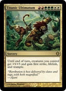 Magic The Gathering - Titanic Ultimatum - Shards of Alara