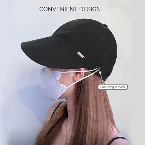 Image of HSR Women Wide Brim Sun Hat | Versatile Casual Sunshade Bucket Hat for Women | UV Protection Summer Cap