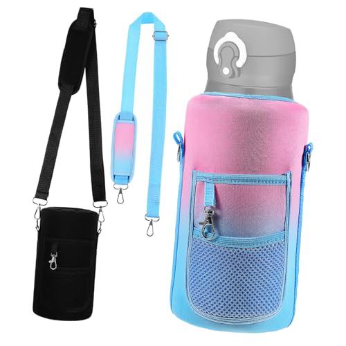 Porte bouteille isotherme lot de 2 housses de protection pour gourde de sport