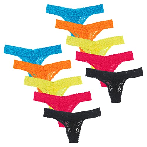 Micro String Tanga - Spitze / Netz - Gr. 34-38