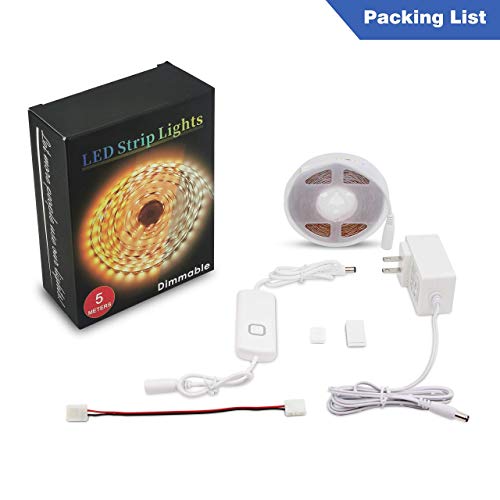 Kit Tira LED Domlum 5m Dimmable Blanco Cálido 12V miniatura 7