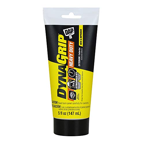 DAP DynaGrip Heavy Duty 9 oz Exterior & Interior Construction Adhesive - 27509 10 oz