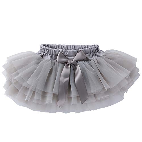 Image of Anbaby Baby Girls Soft Tutu Skirt Toddler Ruffled Pants Diaper Cover