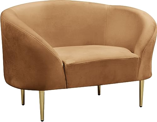 Sillón Curvo Contemporáneo Terciopelo Suela miniatura 7