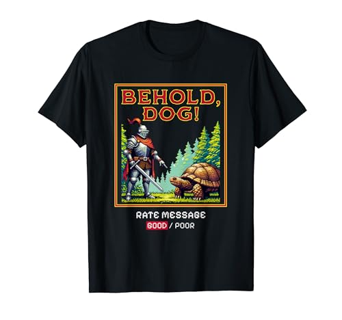 Elden Behold Dog Soulsborne Praise the Dog Meme Men Women T-Shirt