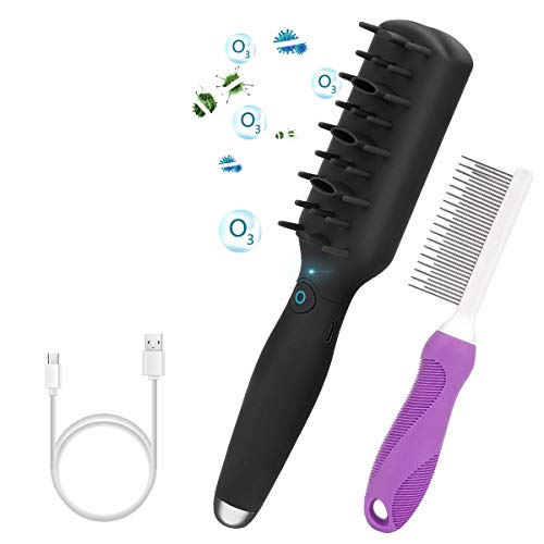 Dog and Cat Brush for Grooming Shedding and Massage?Smart Brush Pet Beauty Tool Comb Kit