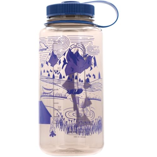 Image of Nalgene 32 oz Wide Mouth Water Bottle | BPA-Free, Durable & Leak Proof