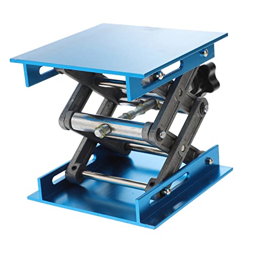 FUNOMOCYA Elevate Your Work Aluminum Lift Table Stand Lift Table Corrosion Resistance Easy to Operate
