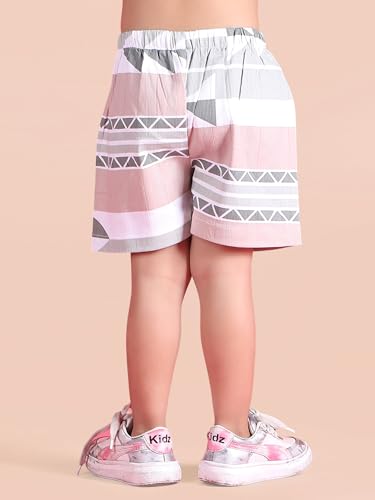 Image of POLKA TOTS 100% Cotton Co-Ord Set for Boys | Half Sleeve Shirt & Shorts Beach Outfit for Kids | Ultra-soft & Breathable Summer Clothes for Toddler & Baby Boy | Casual Dress & Printed Nightwear Set