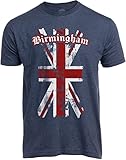Ann Arbor T-shirt Co. Birmingham, UK | England, United Kingdom British Pride Tee for Men or Women - (Adult, XL)