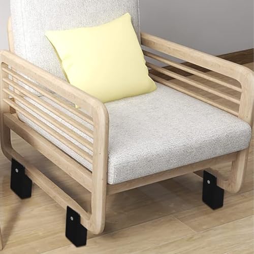 Elevadores de muebles regulables con pinza de tornillo para mesas pesadas 7